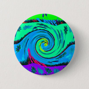 I Love Hawai.png 2 Inch Round Button