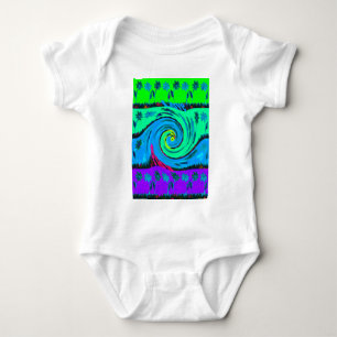 I Love Hawai.png Baby Bodysuit