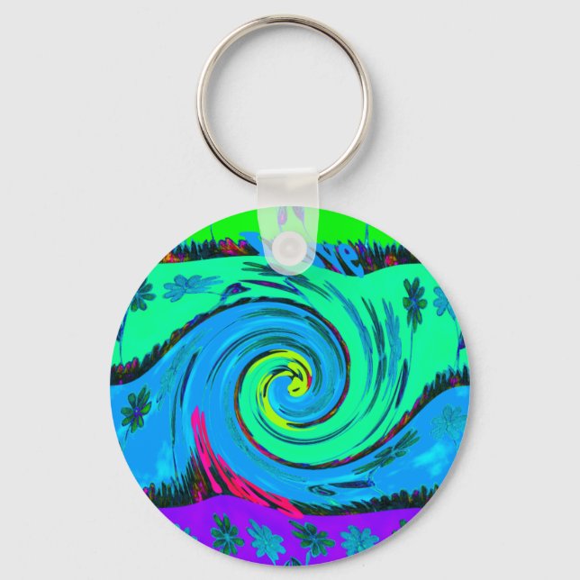 I Love Hawai.png Keychain (Front)