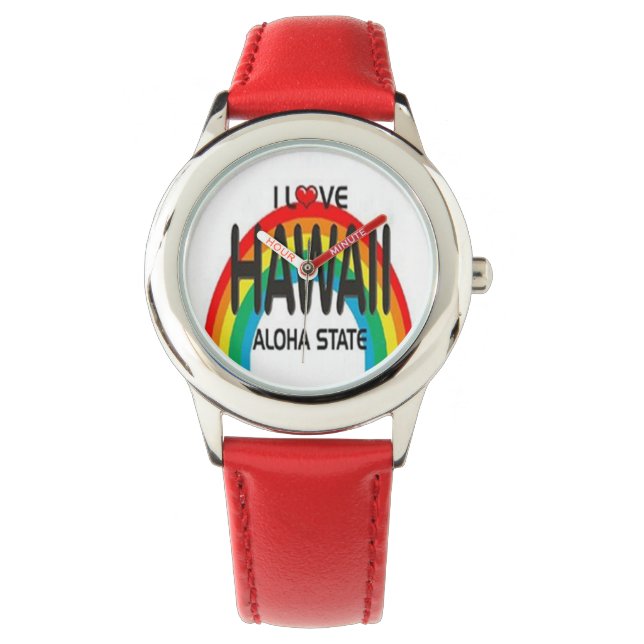 I Love Hawaii - Watch (Front)