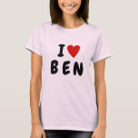 I love heart 3 letter custom bold text name T-Shirt<br><div class="desc">This shirt can be customised into any Place or Item i.e. C U P  or Person ie. M O M or pretty much anything you love and it looks cool.</div>