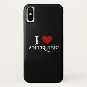 I Love (Heart) Antiquing Case-Mate iPhone Case