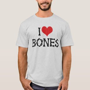 I Love Heart Bones - Chiropractor Archaeology Love T-Shirt