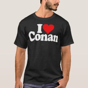 I Love Heart Conan Name Tee