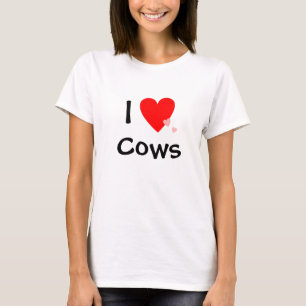 I Love (Heart) Cows T-Shirt
