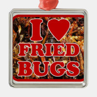 I Love (Heart) Fried Bugs / Edible Insects