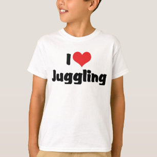 I Love Heart Juggling T-Shirt