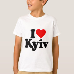 I Love Heart Kyiv Kiev Ukraine Ukr T-Shirt