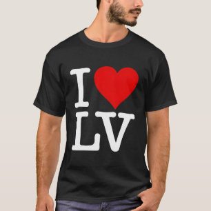 I Love Heart Las Vegas Nevada Lv T-Shirt