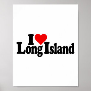 I Love Heart Long Island _1  Poster