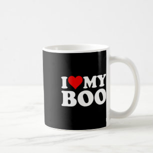 I Love Heart My Boo Bybe Bye Boyfriend Girlfriend Coffee Mug