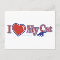 I Love Heart My Cat