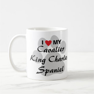 I Love (Heart) My Cavalier King Charles Spaniel Coffee Mug