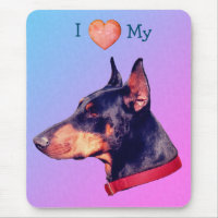 I Love Heart My Doberman