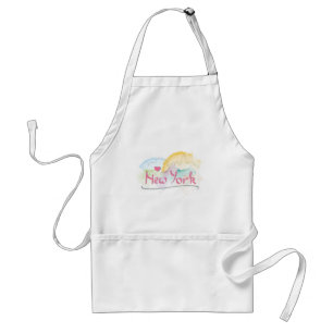 I love (heart) New York, New York Standard Apron