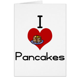 I love-heart pancakes