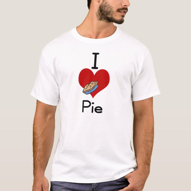 I love-heart pie T-Shirt (Front)