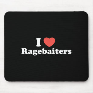 I Love Heart Ragebaiters Mouse Pad