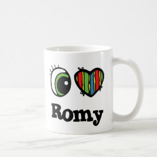 I Love (Heart) Romy Coffee Mug