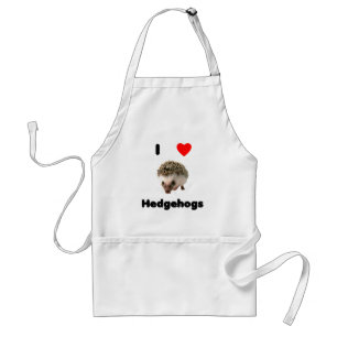 I love hedgehogs Apron