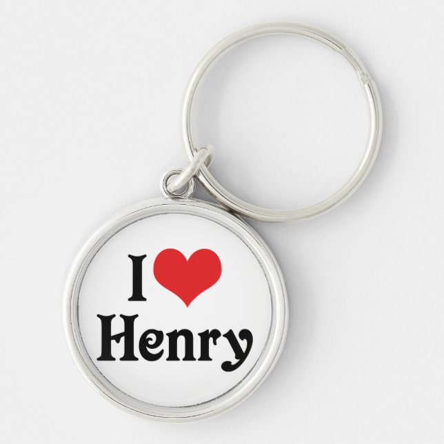 I Love Henry Keychain (Front)
