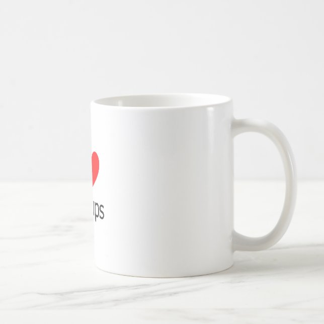 I Love Hiccups Coffee Mug (Right)