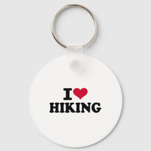 I Love Hiking 1  Keychain