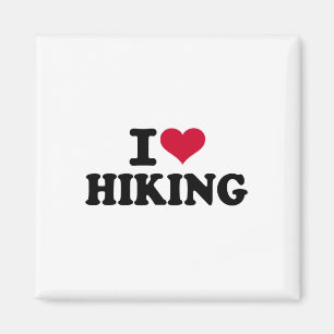 I Love Hiking 1 Magnet