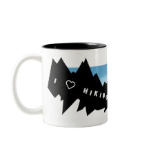 I love hiking mug