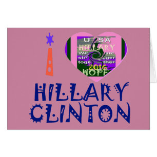 I Love Hillary Clinton pour le président américain