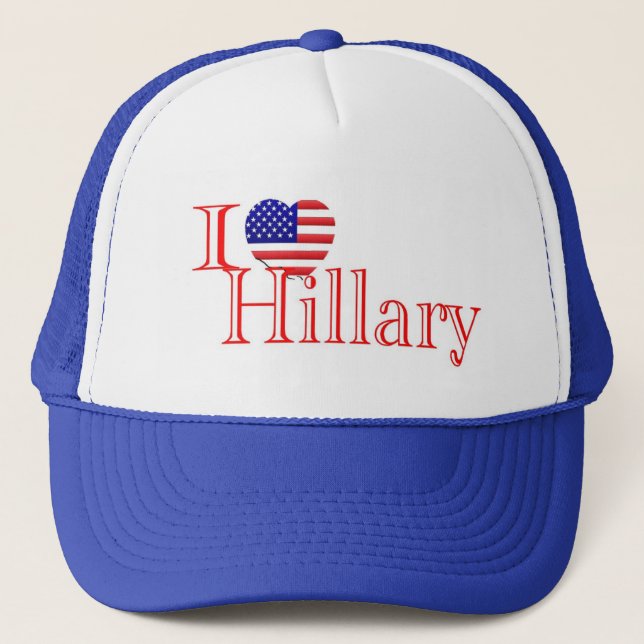 I love Hillary Hat (Front)