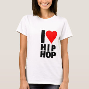 I Love Hip Hop - Heart on heart T-Shirt