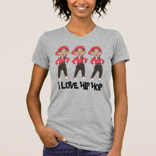I Love Hip Hop Jazz Dance Teacher Recital Gift T-Shirt