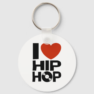 I Love Hip Hop Keychain