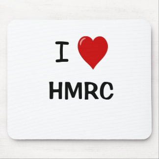 I Love HMRC - I Heart HMRC - For UK Tax Lovers! Mouse Pad
