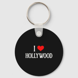 I Love Hollywood I Heart Hollywood Holiday Travel  Keychain