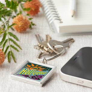 "I LOVE Hollywood" Night Sunshine" Keychain! Keychain