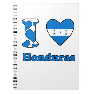 I love Honduras Notebook