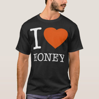 I LOVE HONEY vintage T-Shirt