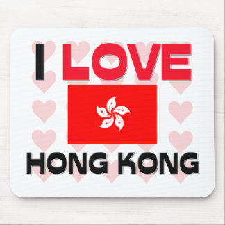 I Love Hong Kong Mouse Pad