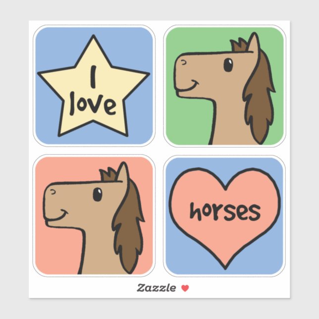 I Love Horses (Sheet)