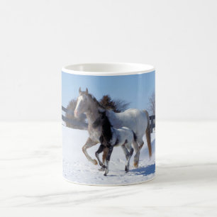 I LOVE HORSES COFFEE MUG
