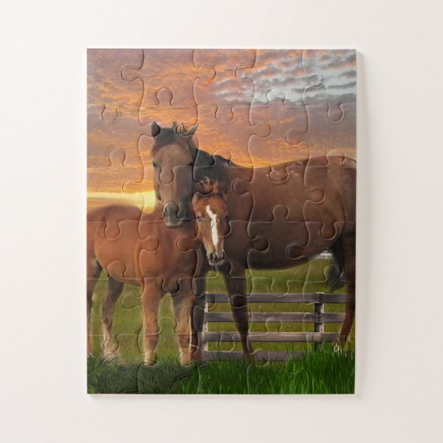 I love Horses Jigsaw Puzzle (Vertical)