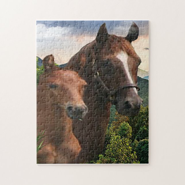 I love Horses Jigsaw Puzzle (Vertical)