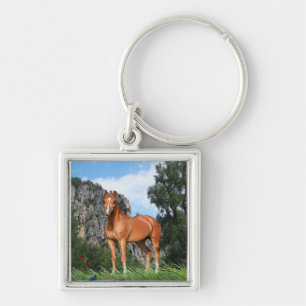 I love Horses Keychain