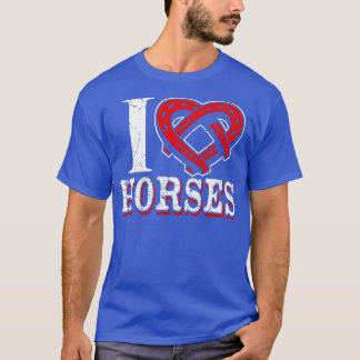 I Love Horses T-Shirt
