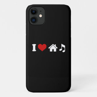 I Love House Music iPhone 11 Case
