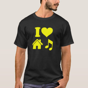 I Love House Music Shirt