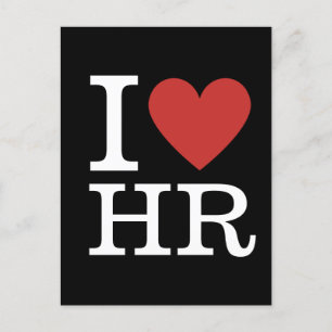 I ❤️ Love HR - Département RH - Carte de voeux