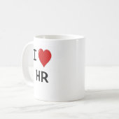 I Love HR  - Double sided HR Mug (Front Left)